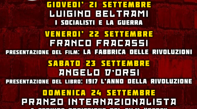 festa della rivoluzione