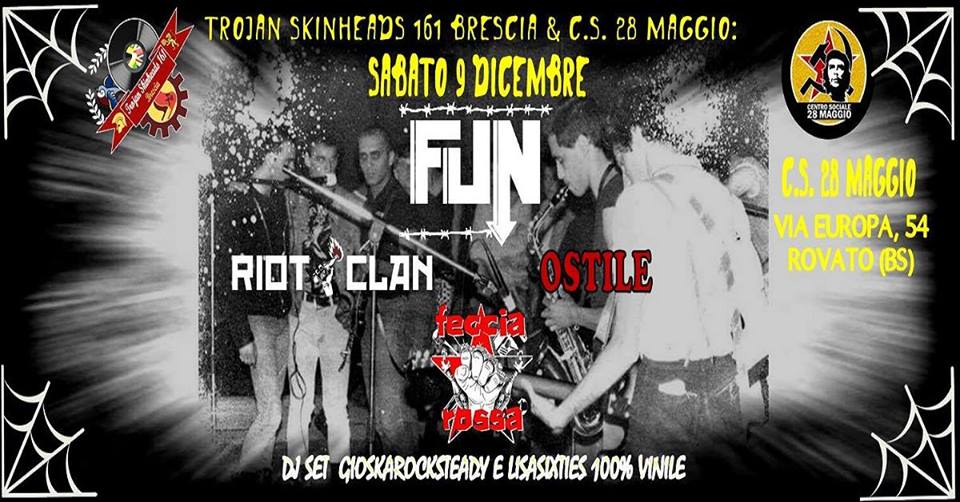 Fun / Feccia Rossa / Riot Clan / Ostile / Live C.S.28 Maggio