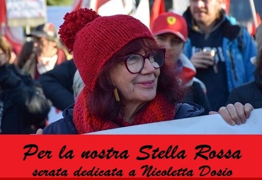 per la nostra stella rossa, NICOLETTA DOSIO